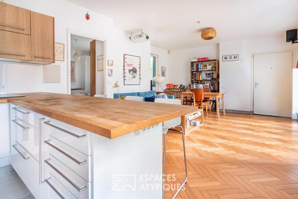 Un écrin de verdure confidentiel avec jardin