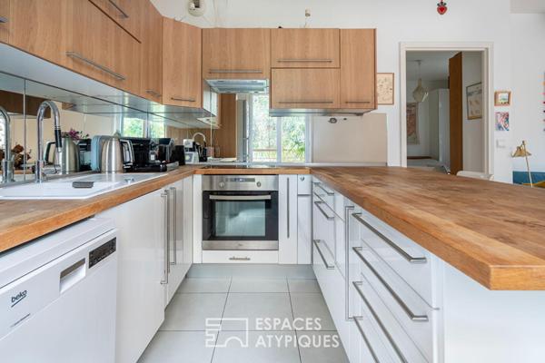 Un écrin de verdure confidentiel avec jardin