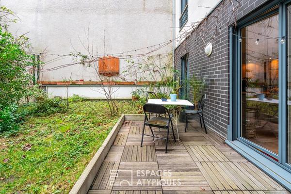 Un écrin de verdure confidentiel avec jardin