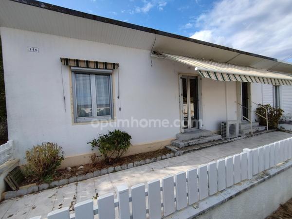 CHARENTE : RUELLE SUR TOUVRE, maison de 61 m² avec terrasse et garage