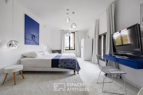 Charentaise au caractère affirmé métamorphosé en écrin d’élégance