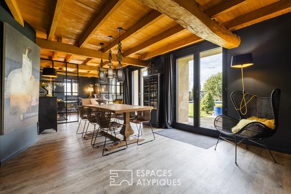 Charentaise au caractère affirmé métamorphosé en écrin d’élégance