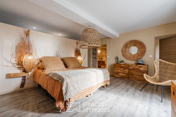 Charentaise au caractère affirmé métamorphosé en écrin d’élégance