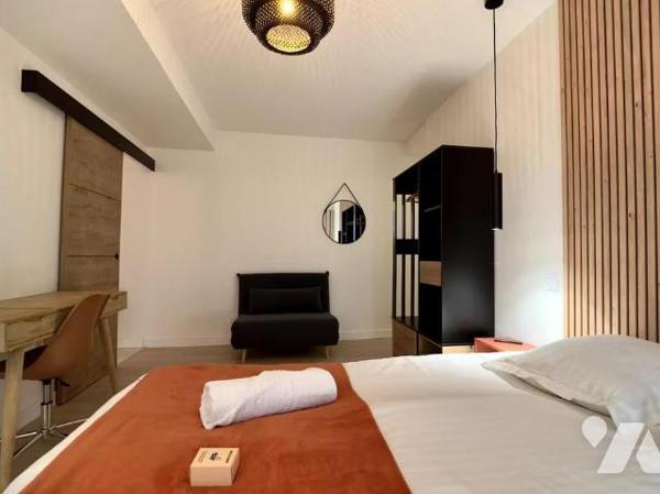 Bel appartement F3 de 80m² en hyper centre avec jacuzzi et sauna