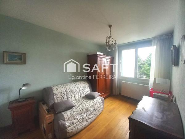 CHATEAUROUX, APPARTEMENT T3 AVEC BALCON, GARAGE ET CAVE