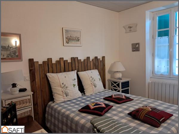 centre du village de la Couarde/mer à l'île de Ré