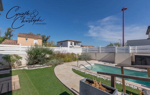 SAINT-ANDRE DE SANGONIS (34725), à vendre à maison plain-pied récente T4 83m² sur terrain de 300m²