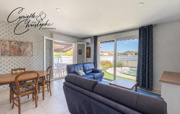 SAINT-ANDRE DE SANGONIS (34725), à vendre à maison plain-pied récente T4 83m² sur terrain de 300m²