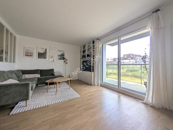 Asnières 4 pièces 86m² avec balcon loggias parking