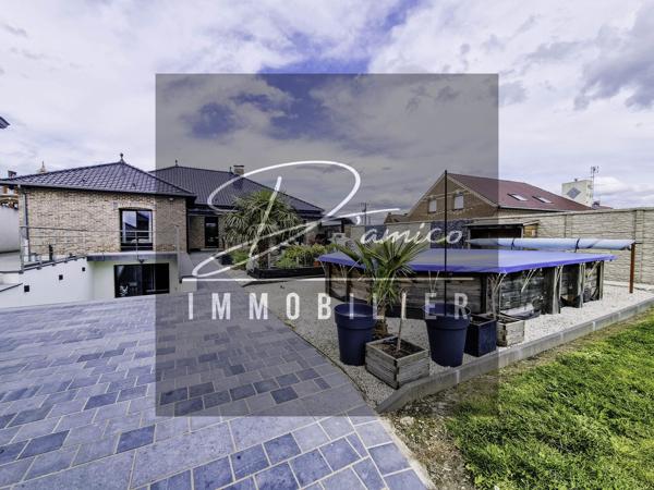 Maison individuelle haut de gamme plain-pied 214 m² avec sous-sol aménagé et vue campagne à avesnes-le-sec