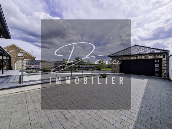 Maison individuelle haut de gamme plain-pied 214 m² avec sous-sol aménagé et vue campagne à avesnes-le-sec