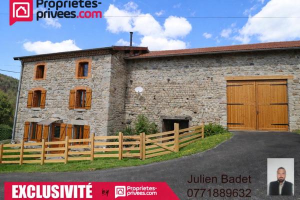 Maison Saint Pierre La Bourlhonne 7 pièce(s) 150 m2 environs et 1ha de terrain