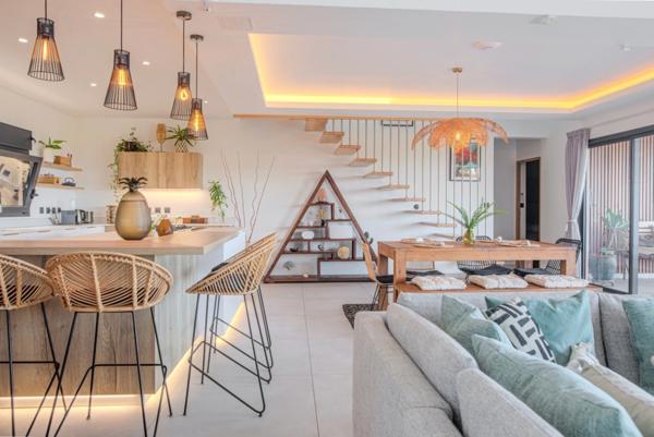 Villa T4/5 d’Exception – 168,35 m² + 58 m² d’annexes – Vue Mer Panoramique – Saint-Joseph (97480)