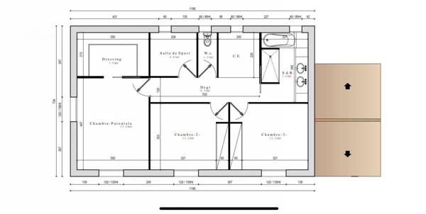 Maison - Vendu - 136 m² - BORMES LES MIMOSAS | The Door Man