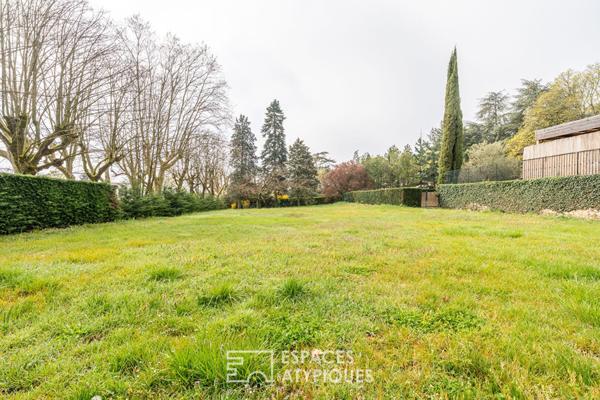 Maison de caractère rénovée grand jardin au sein d’une propriété du XIXe siècle