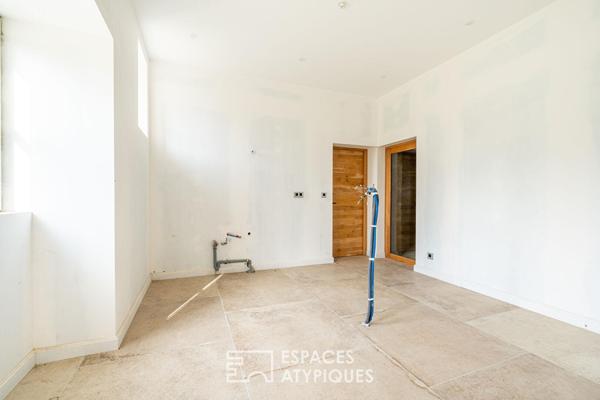 Maison de caractère rénovée grand jardin au sein d’une propriété du XIXe siècle