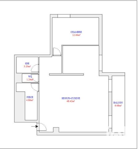 Appartement à vendre 3 pièces 70 m² Marseille 12