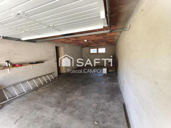 Maison de 1970,130m² sur un terrain de 1125m²
