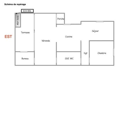 Maison T3 avec belle terrasse verdoyante de 27 m2 et place de parking dans garage