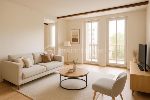 Appartement de 90,48 m²