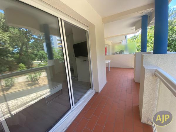 Appartement à louer Arcachon : 2 pièces, 30m² avec 1 chambre(s) à 790€ - AJP Immobilier Arcachon
