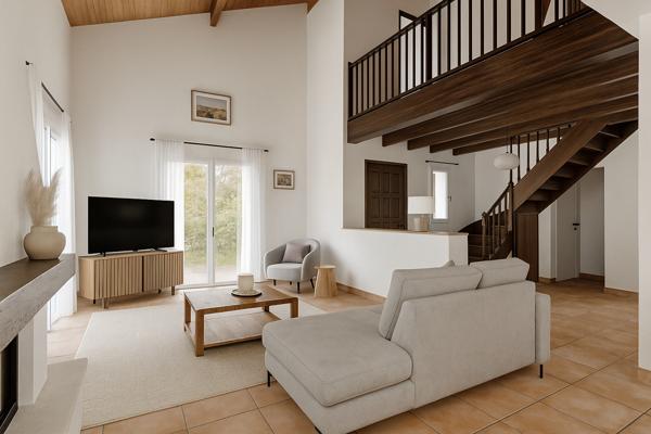 Bassussarry (64200) Bassussarry centre bourg maison non mitoyenne T5 jardin garage