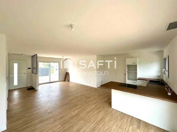 Belle maison contemporraine T4, sur une parcelle de 542 m2