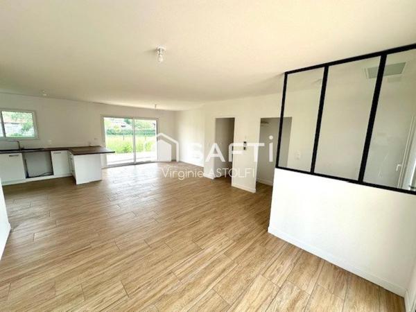 Belle maison contemporraine T4, sur une parcelle de 542 m2