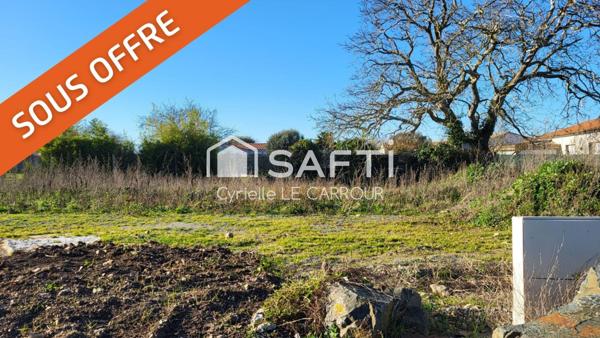 Terrain viabilisé 414 m² à 10 min de La Rochelle