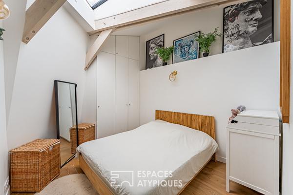 Dernier étage au volume généreux