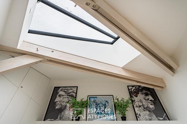 Dernier étage au volume généreux