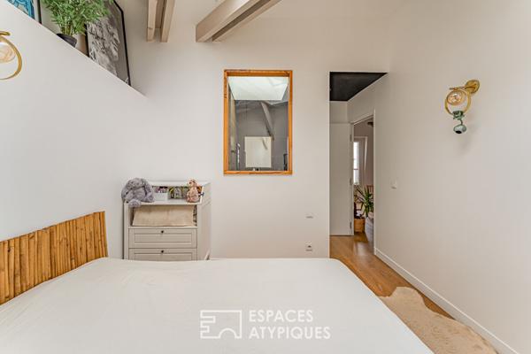 Dernier étage au volume généreux