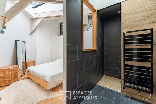 Dernier étage au volume généreux