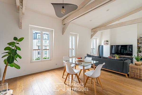 Dernier étage au volume généreux