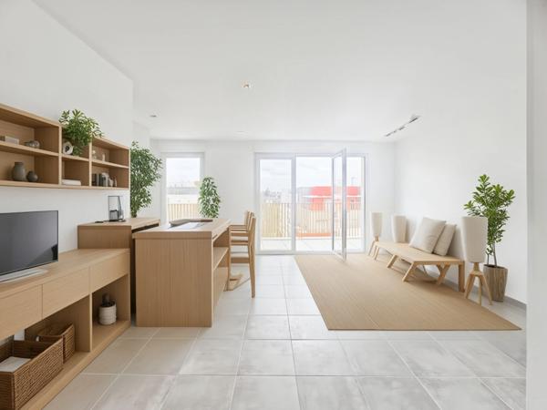 Angers /Ponts de Cé : Appartement T3 lumineux récent avec terrasse de 11,50 m2 et parking