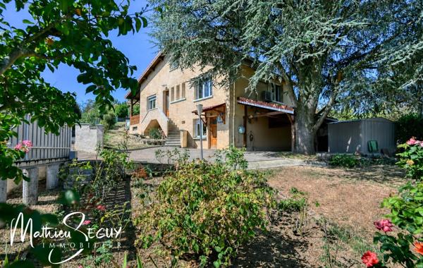 LENTILLY - Maison P5 climatisée sur grand terrain paysager