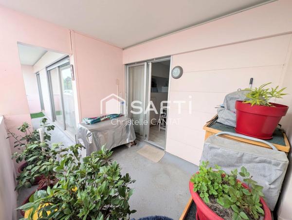 Appartement F4, double séjour, 3 chambres, cave