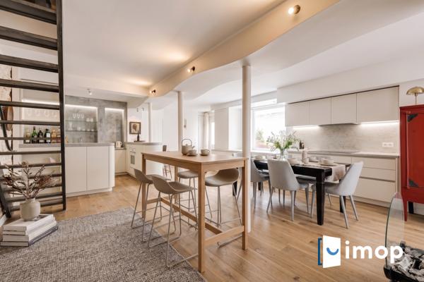 Magnifique triplex de 144m² sur cour pavée- Paris 13