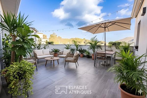 Superbe duplex avec terrasse panoramique sur Port-Vendres