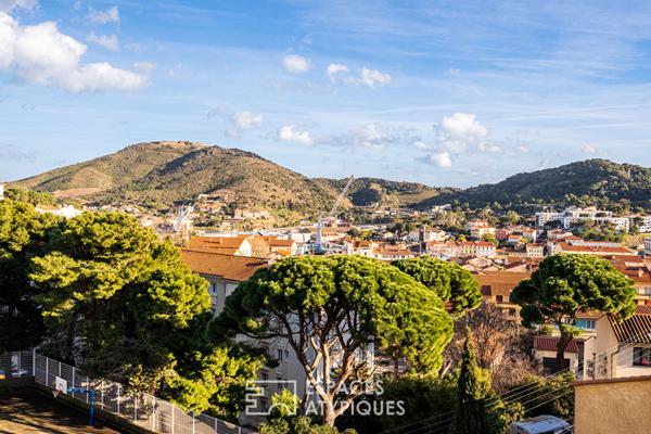 Superbe duplex avec terrasse panoramique sur Port-Vendres