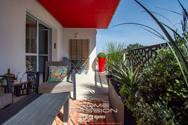 ROYAN  BEL APPARTEMENT 3 PIÈCES AVEC TERRASSE ET APERCU MER