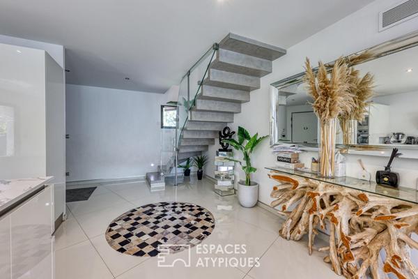 Villa contemporaine avec piscine