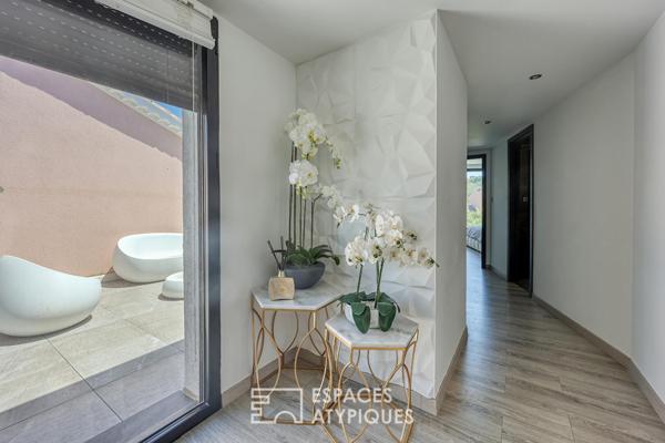 Villa contemporaine avec piscine