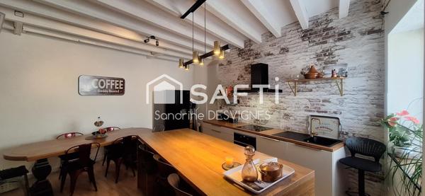 Maison rénovée de 155 m² - 4 chbrs & patio cosy !