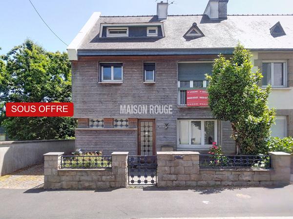 SAINT-BRIEUC : Grande maison familiale - lumineuse - jardin plein sud