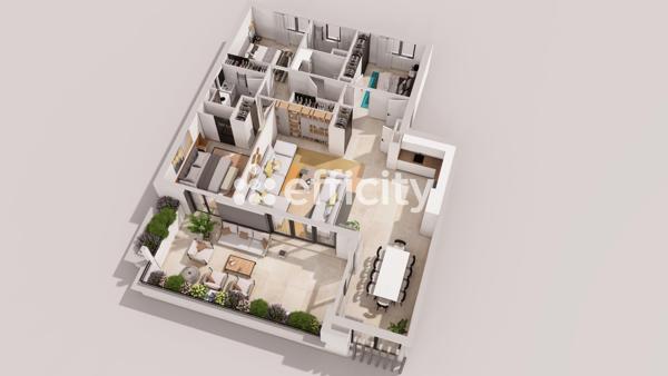 Appartement 4 pièces - 120 m²