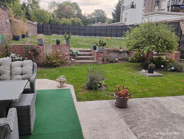 Appartement 4 pièces 122,86 m² jardin CAMBRAI Boulevard Faidherbe