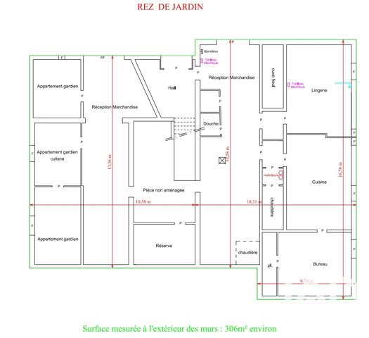 Murs commerciaux  à vendre 630 m² Les Angles