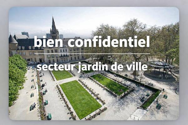 Appartement Jardin de ville Grenoble 5 pièces 126 m2