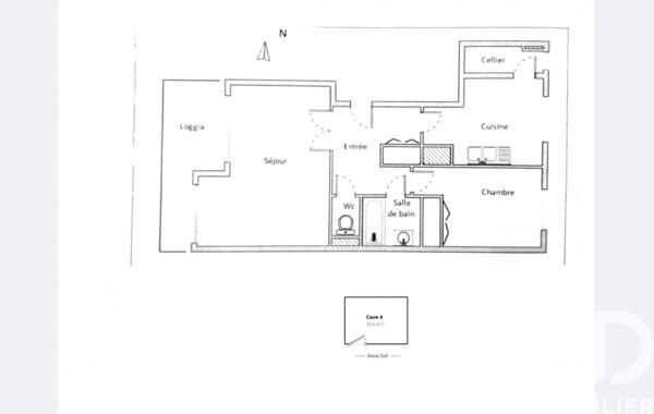 Appartement à vendre 2 pièces 54 m² Villeurbanne